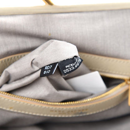 Marc Jacobs Calfskin Quilted Stam Light Grey 6 of 17