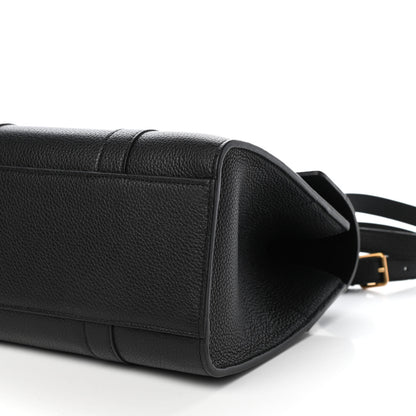 Mulberry Classic Grain Small New Bayswater Black 8 of 9