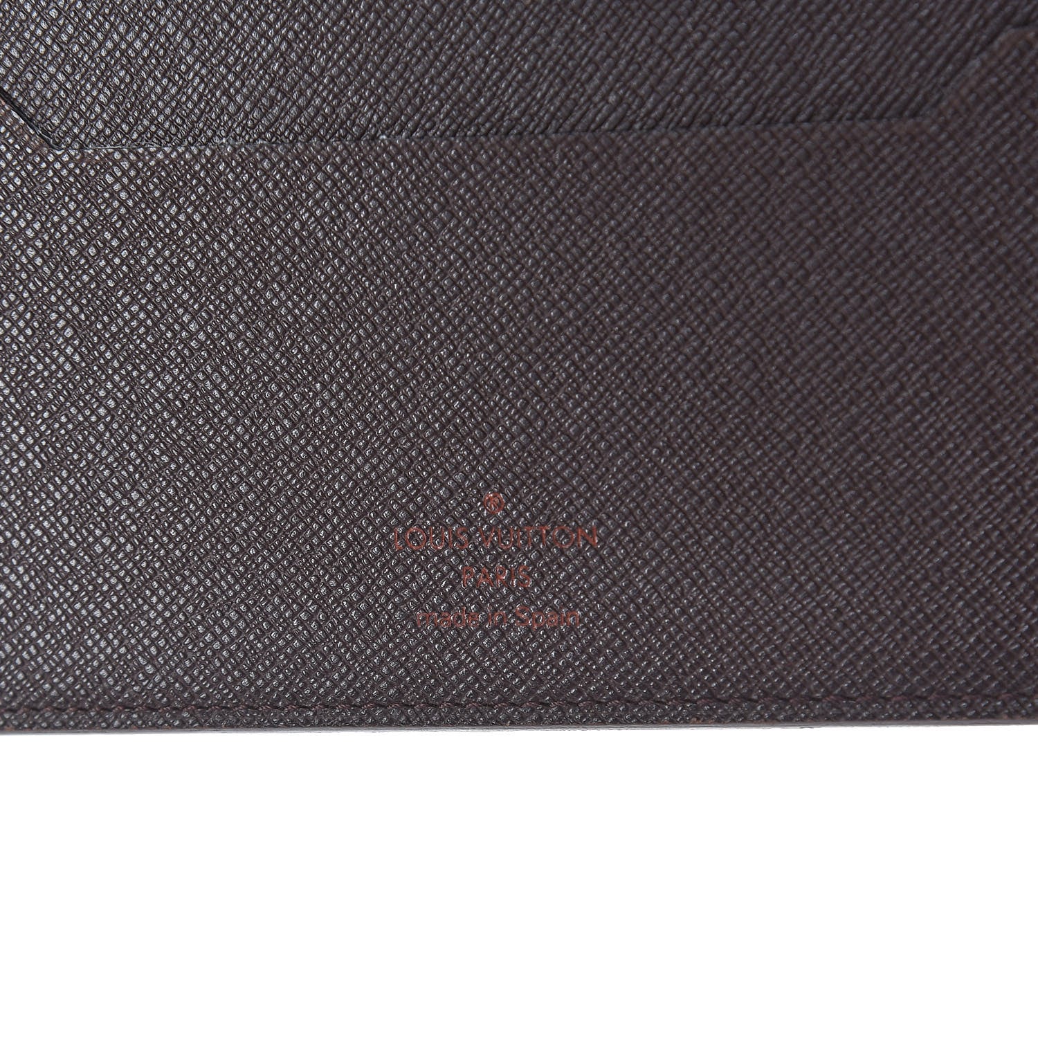 Louis Vuitton Damier Ebene Desk Agenda Cover 6 of 6