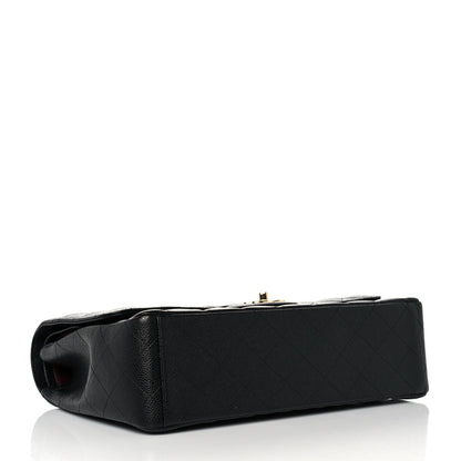 Chanel Caviar Quilted Maxi Double Flap Black 4 of 9
