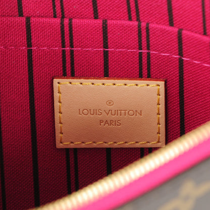 Louis Vuitton Monogram Neverfull MM GM Pochette Pivoine 6 of 7