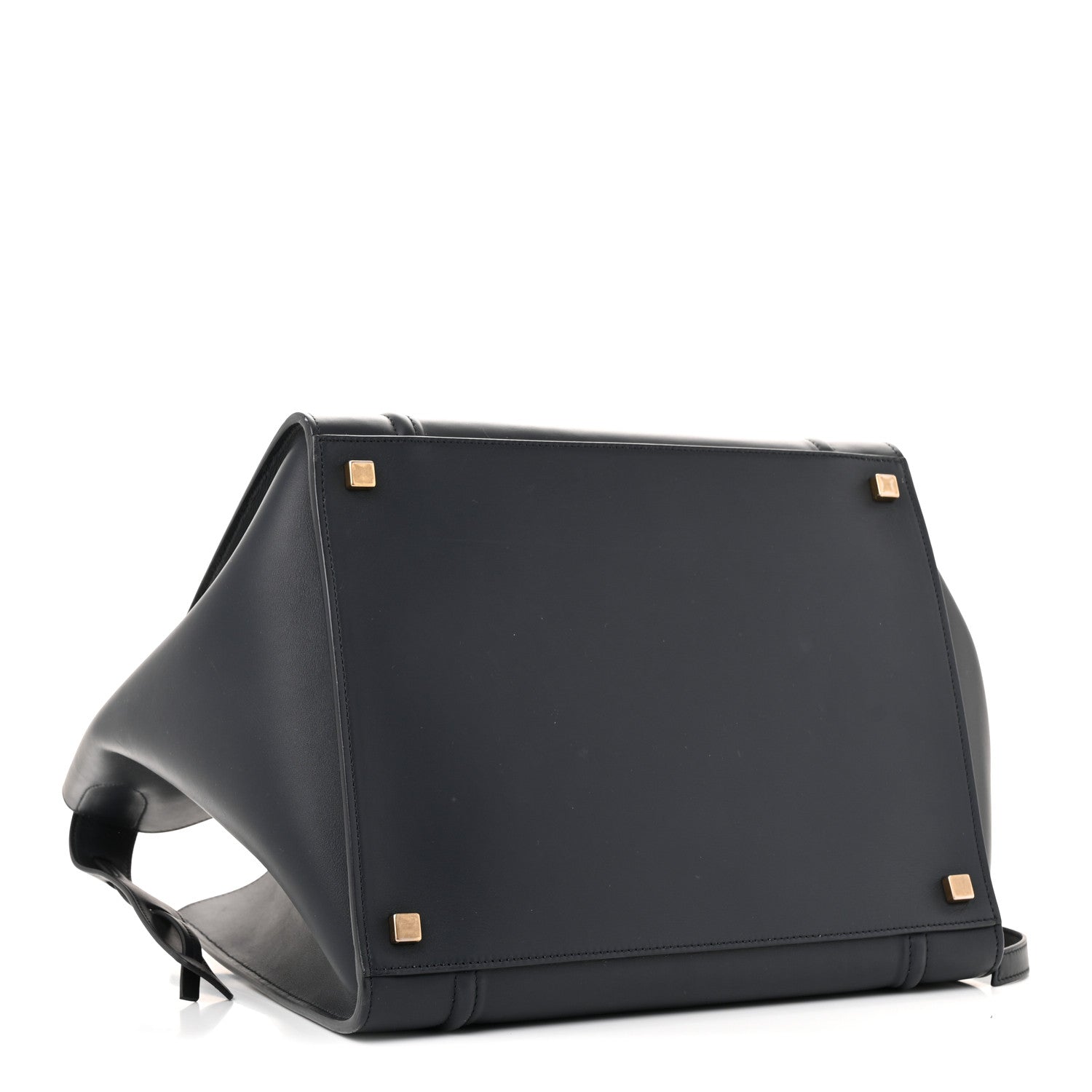 Celine Supple Calfskin Medium Phantom Luggage Navy Blue 4 of 12