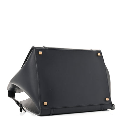 Celine Supple Calfskin Medium Phantom Luggage Navy Blue 4 of 12