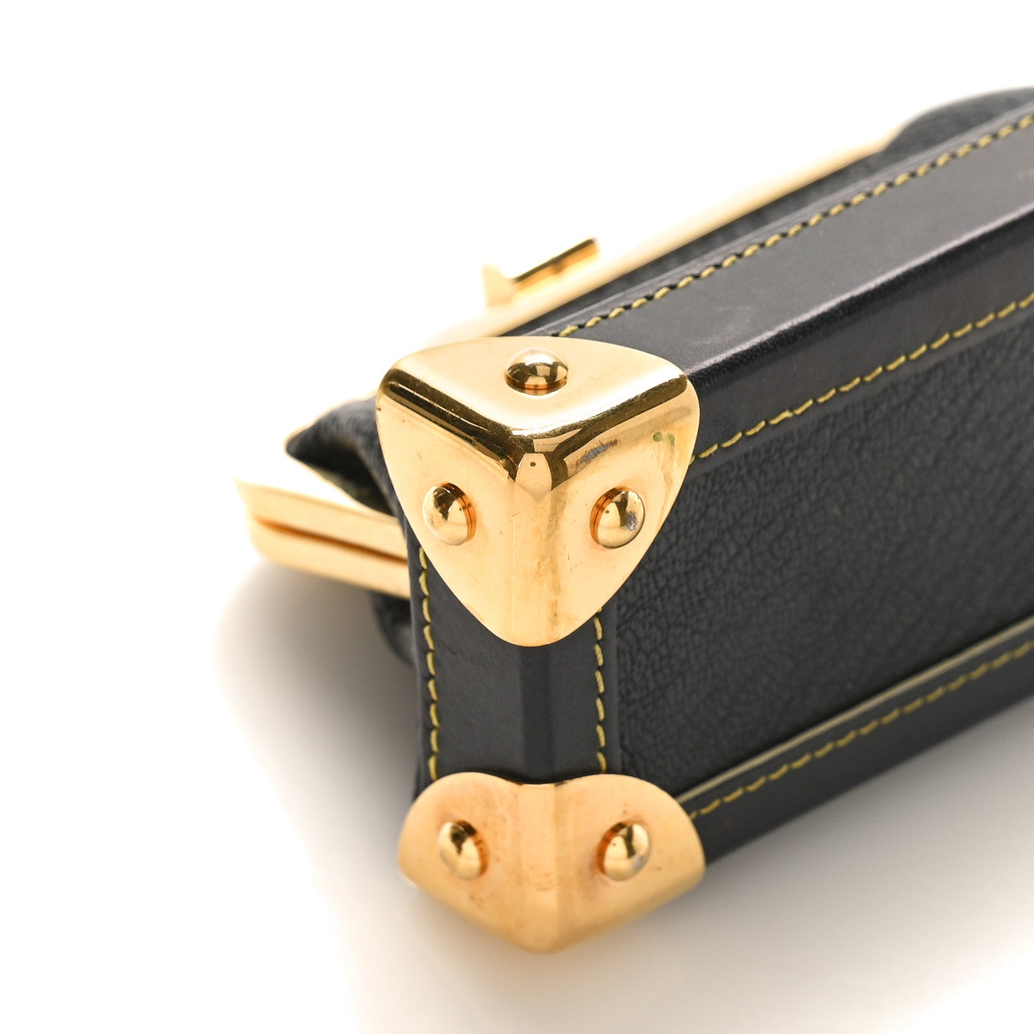 Louis Vuitton Suhali Porte-Monnaie Coin Purse Black 7 of 8