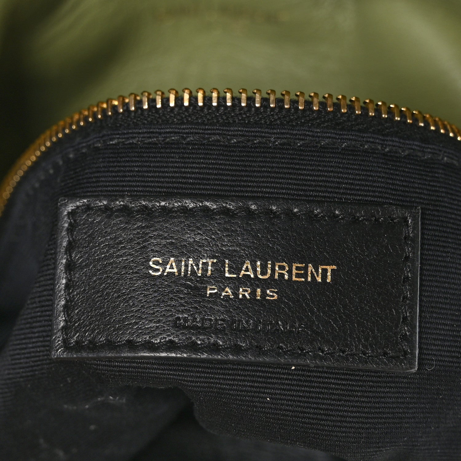Saint Laurent Lambskin Quilted Toy Loulou Puffer Monogram Chain Satchel Light Pistache 6 of 11
