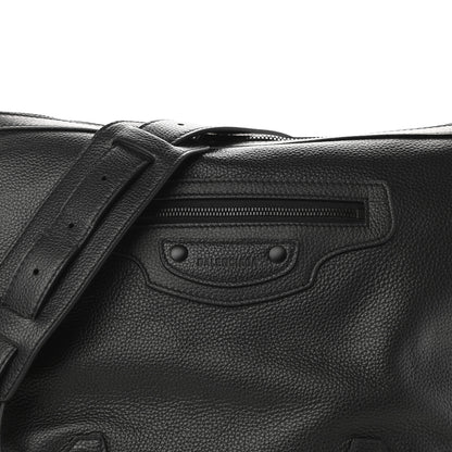 Balenciaga Grained Calfskin Black Hardware Small Neo Classic Hobo Black 8 of 10
