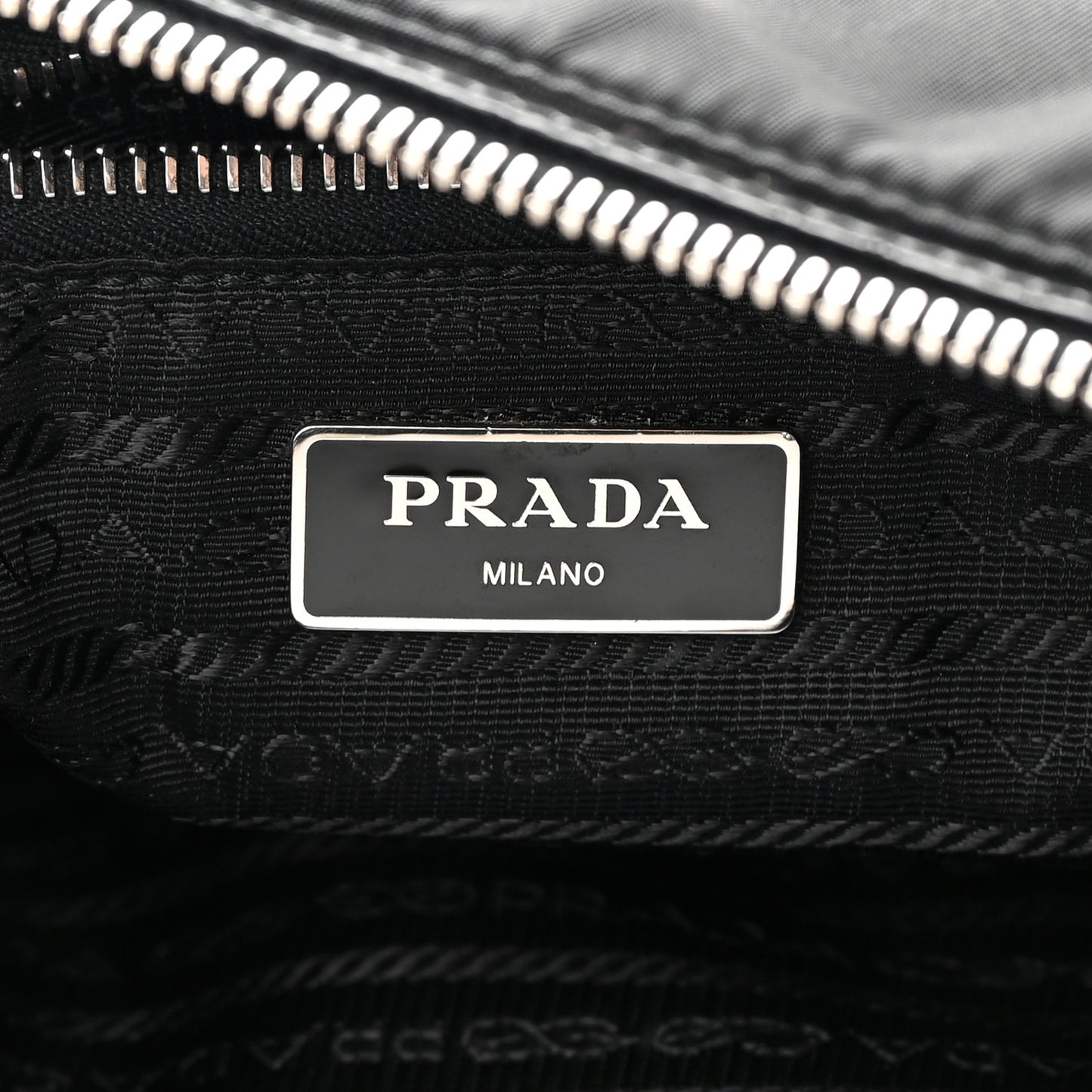 Nylon Crossbody Bag Black