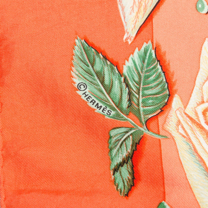 Hermes Silk La Rosee Scarf 90 4 of 5