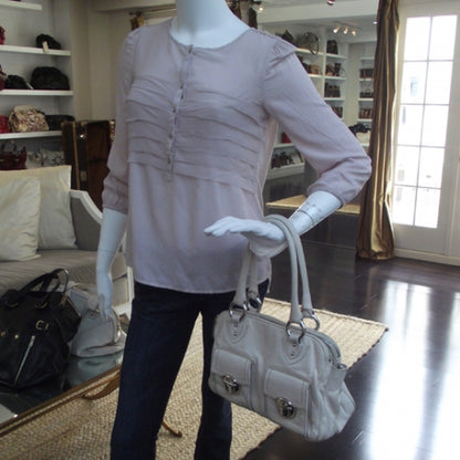 Marc Jacobs Leather Blake Satchel Ivory 2 of 10