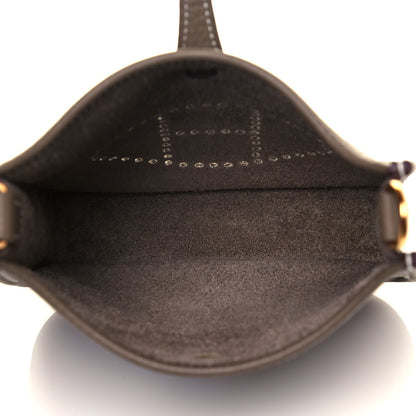 Hermes Taurillon Clemence Evelyne TPM Etoupe 5 of 9