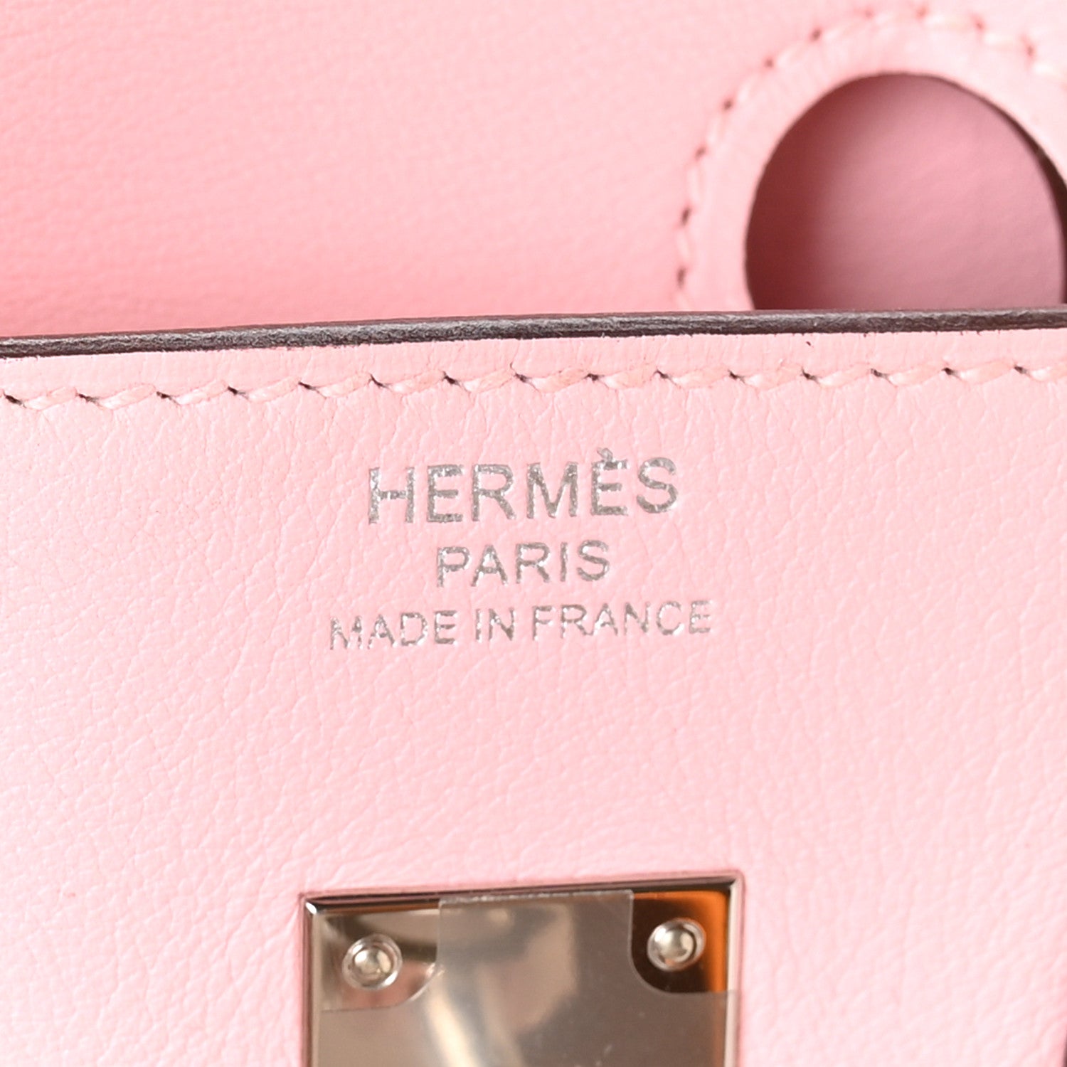 Hermes Swift Birkin 25 Rose Sakura 6 of 11