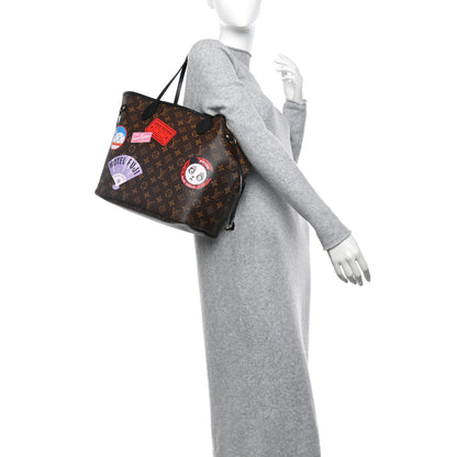 Louis Vuitton Monogram My LV World Tour Neverfull MM 2 of 13