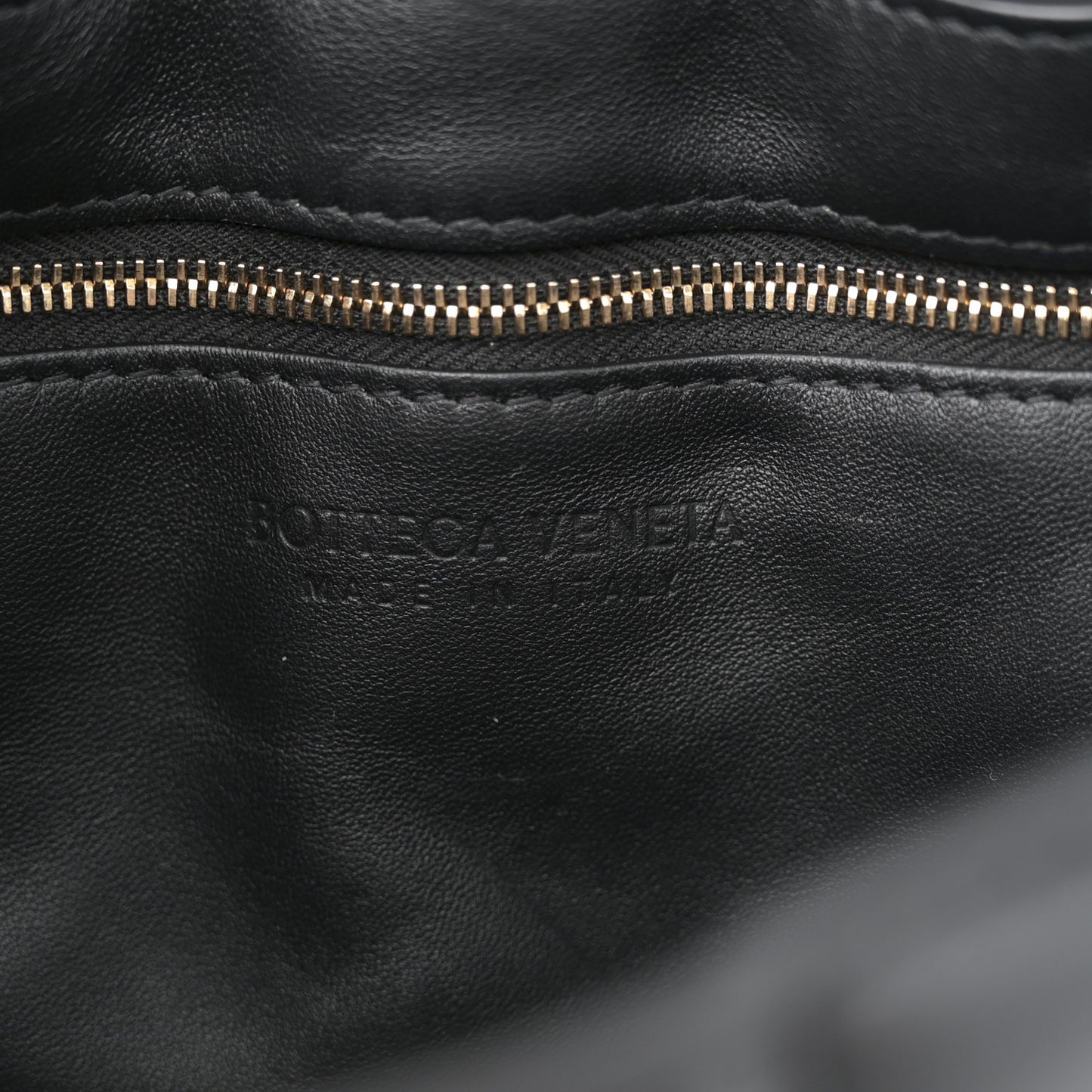 Nappa Maxi Intreccio Padded Cassette Crossbody Bag Black