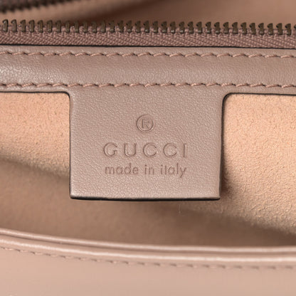 Gucci Calfskin Matelasse Small GG Marmont Shoulder Bag Porcelain Rose 6 of 11