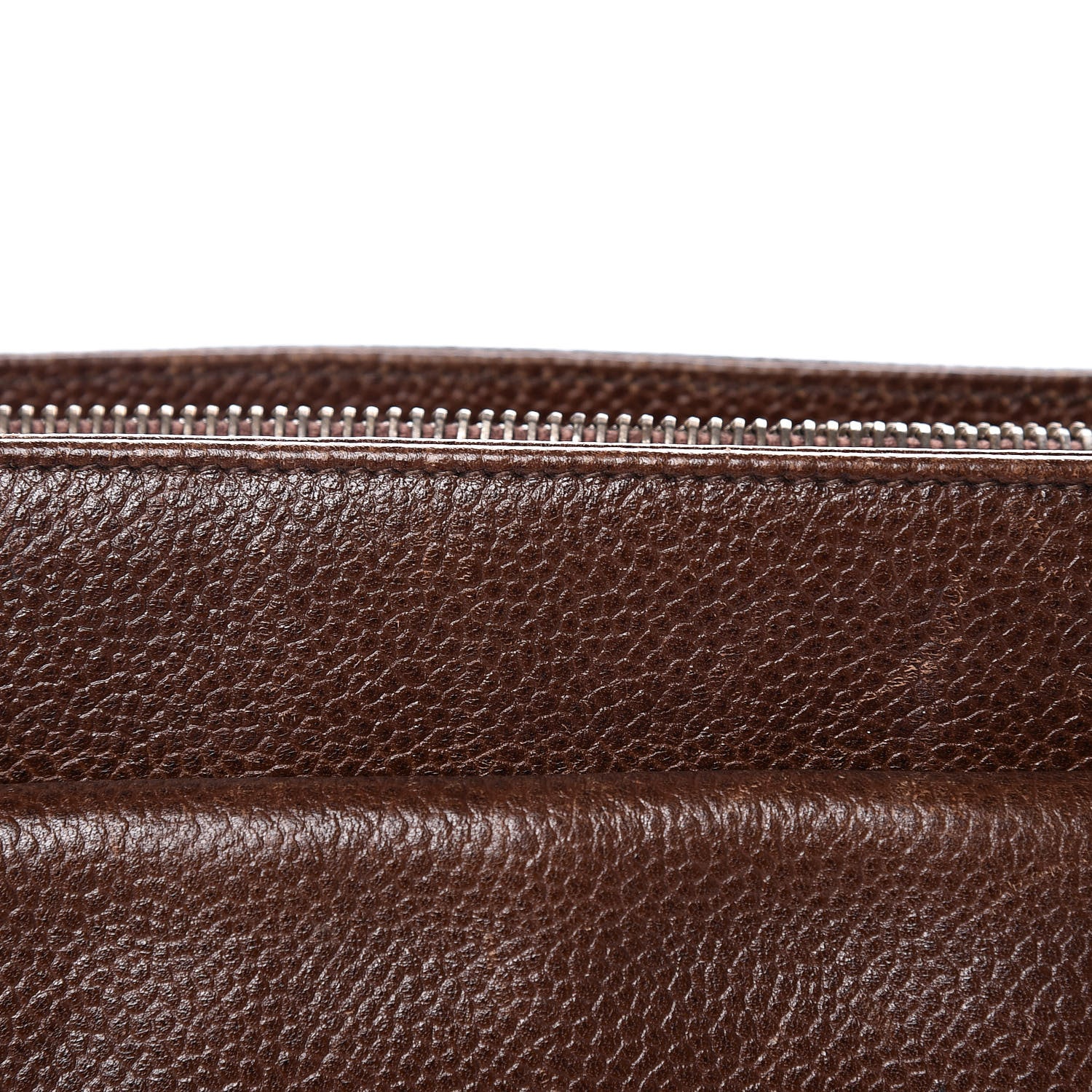 Chanel Caviar Flap Shoulder Bag Brown 28 of 34