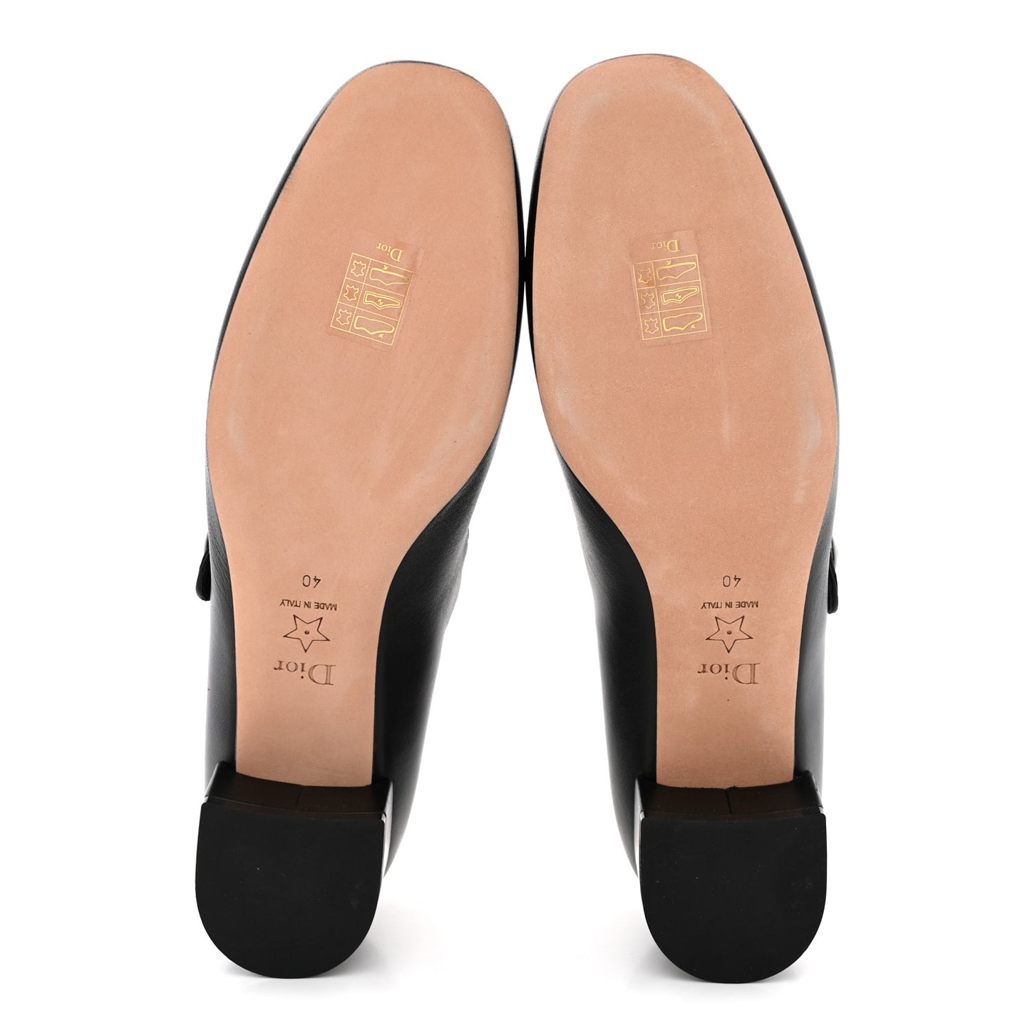 Brushed Calfskin Uniform 30mm Pumps 40 Black