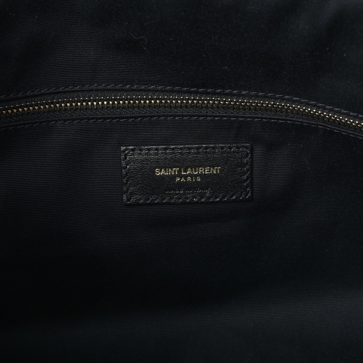 Grain De Poudre Chevron Monogram Medium Nolita Black