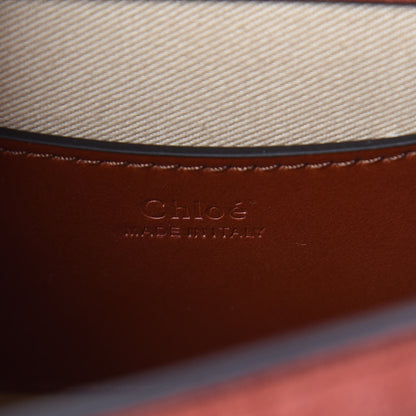 Chloe Calfskin Small Tess Bag Sepia Brown 8 of 9