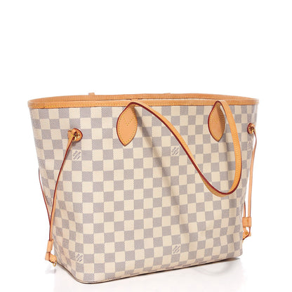 Louis Vuitton Damier Azur Neverfull MM 3 of 8