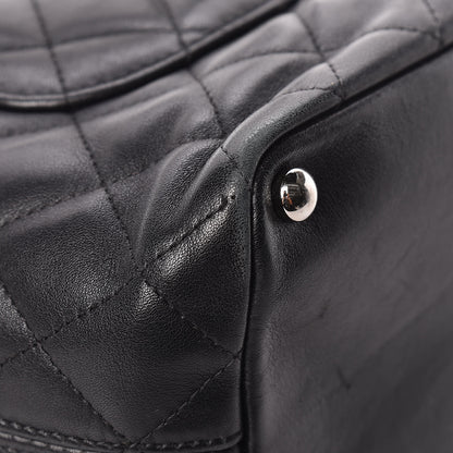 Chanel Calfskin Quilted Medium Cambon Tote Black White 14 of 15