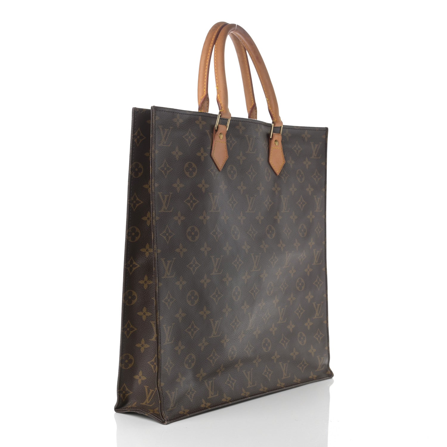 Louis Vuitton Monogram Sac Plat 3 of 14