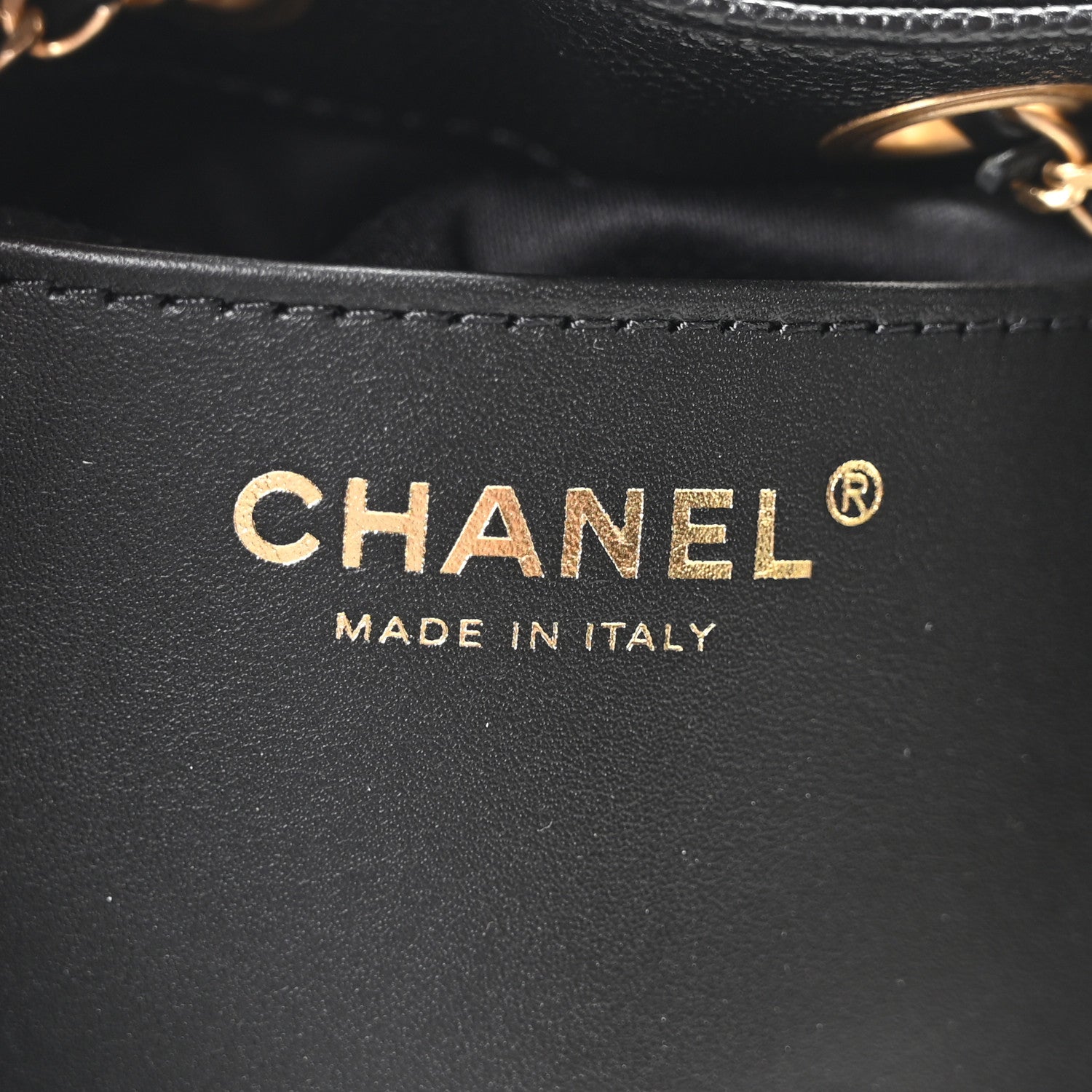 Chanel Caviar Quilted Mini Chanel 25 Handbag Black 6 of 10