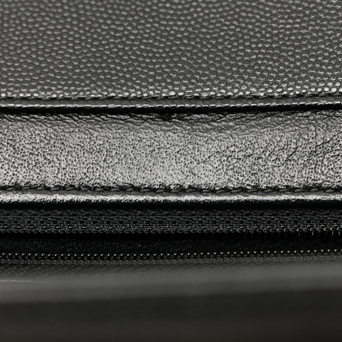 Caviar Quilted Large Business Affinity Flap Black