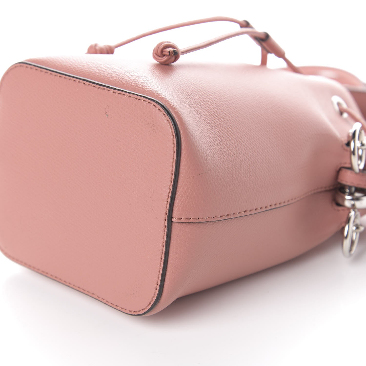 Fendi Vitello Cruise F is Fendi Mini Mon Tresor Bucket Bag Macaron 8 of 8