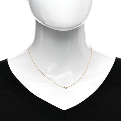 Tiffany 18K Yellow Gold Diamond .12ct Elsa Peretti Diamonds by the Yard Pendant Necklace 2 of 5