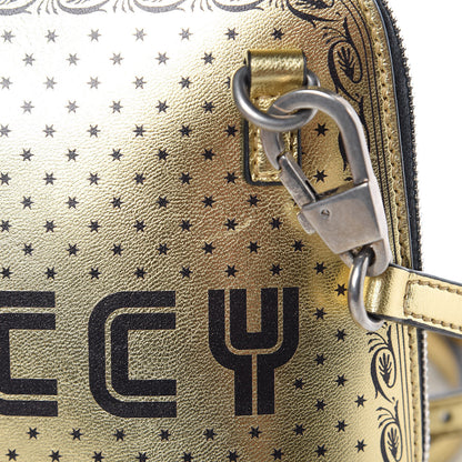 Gucci X SEGA Calfskin GUCCY Stars Mini Dome Shoulder Bag Gold 10 of 10