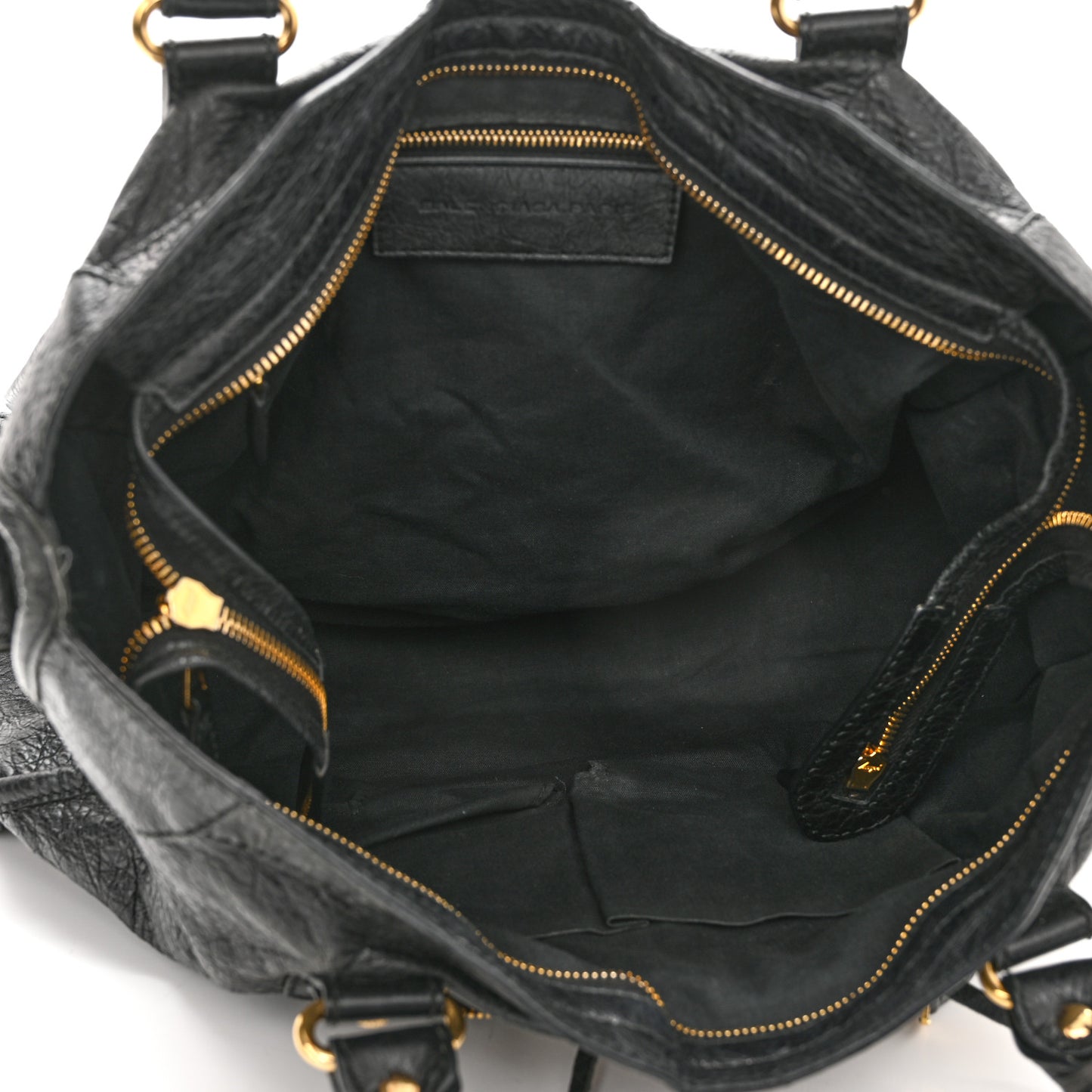 Agneau Giant 12 Gold Hardware City Black