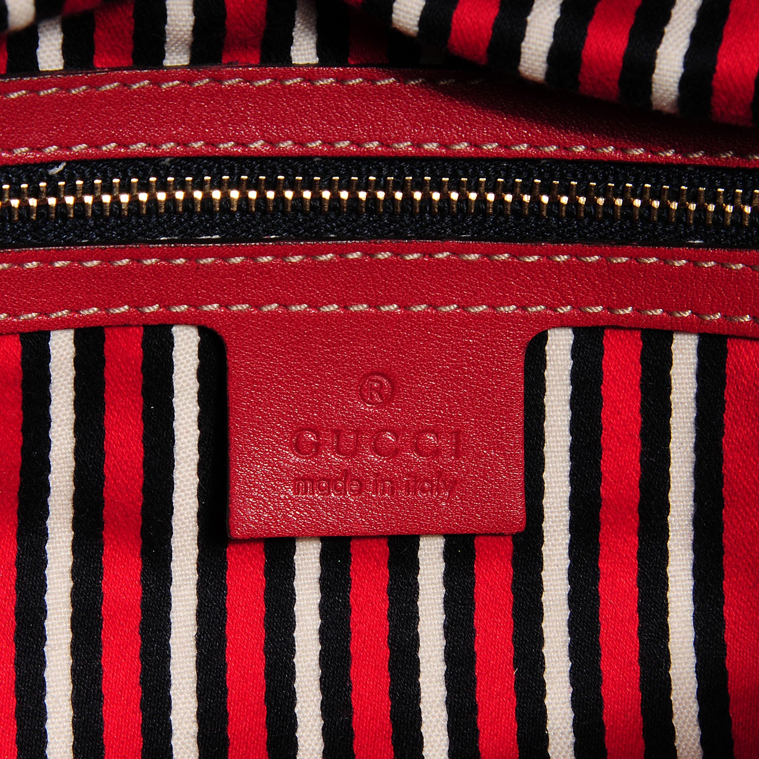 Gucci Crystal Monogram Large Travel Bag Navy 6 of 7