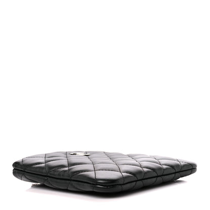 Chanel Lambskin Quilted Crossbody Bag Black 3 of 11