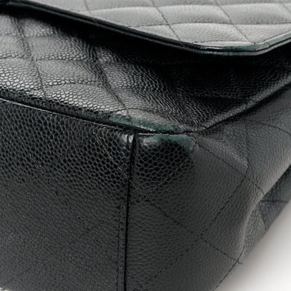 Chanel Caviar Quilted Maxi Double Flap Black 15 of 15