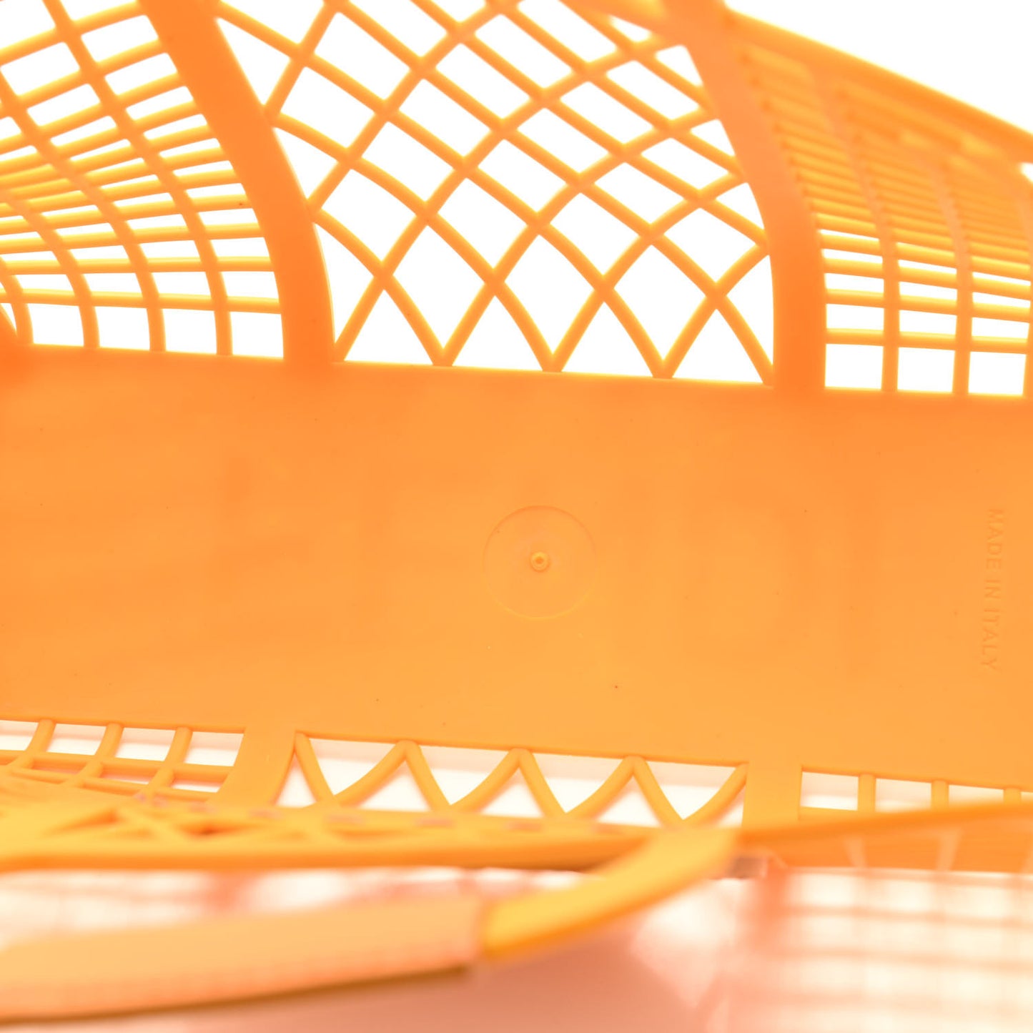 Recycled Plastic Vitello Liberty Matte Small Fendi Basket Clementine
