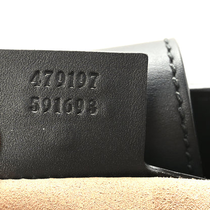 Gucci GG Supreme Monogram Medium Padlock Tote Black 7 of 9