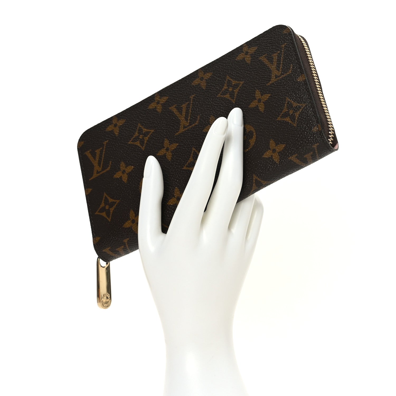 Louis Vuitton Monogram Zippy Wallet Rose Ballerine 2 of 6