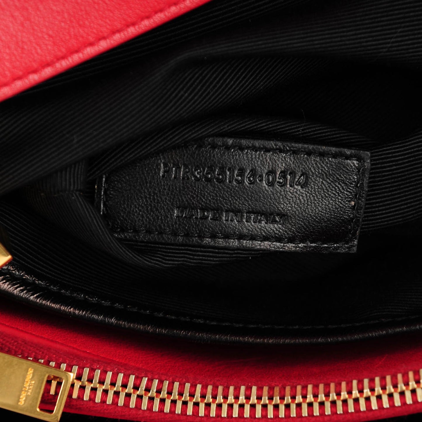 Calfskin Medium Moujik Top Handle Bag Lipstick Red