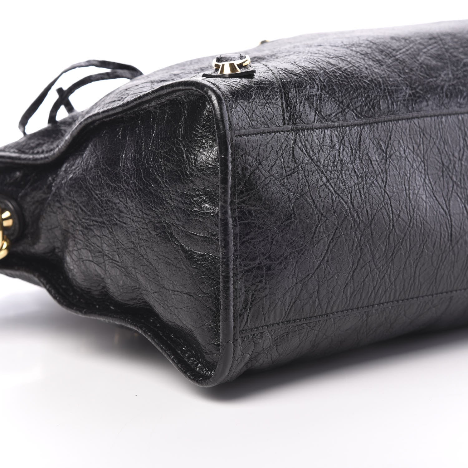 Balenciaga Agneau Classic Gold Hardware City Black 8 of 9