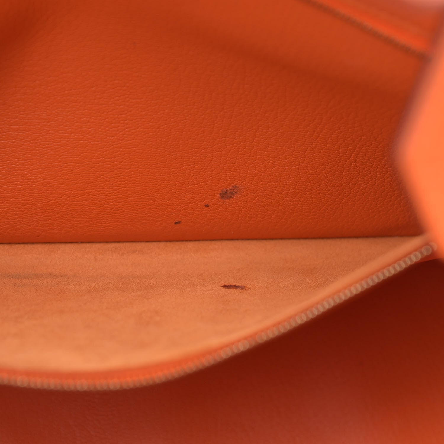 Hermes Taurillon Clemence Birkin 40 Orange 12 of 19