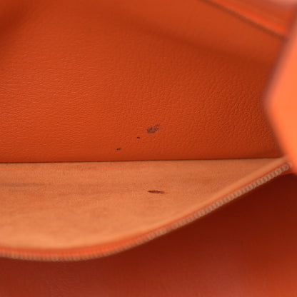 Hermes Taurillon Clemence Birkin 40 Orange 12 of 19