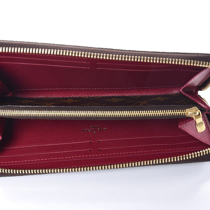 Louis Vuitton Monogram Clemence Wallet Fuchsia 5 of 7