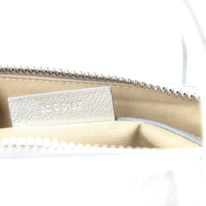 Givenchy Metallic Sugar Goatskin Small Antigona Silver 9 of 10