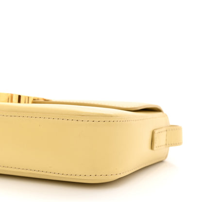 Celine Shiny Calfskin Triomphe Shoulder Bag Papyrus 11 of 11