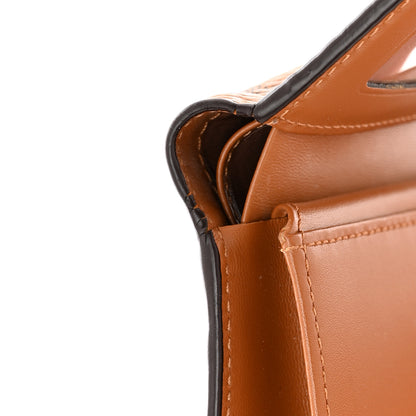 MCM Visetos New Year Series Rooster Three-Fold Flap Wallet Cognac 11 of 14