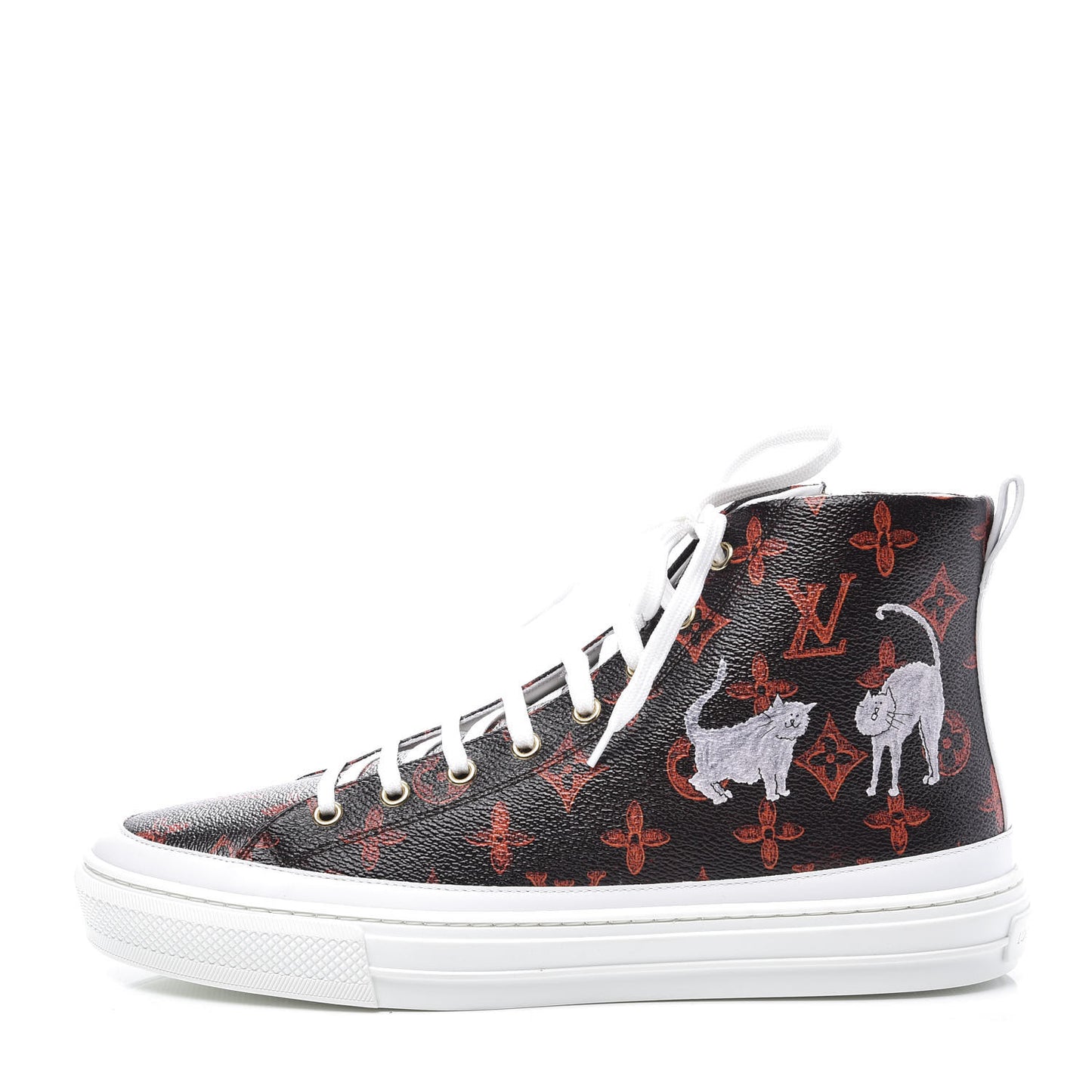 Catogram Stellar Sneaker Boots 42 Marron