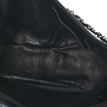 Chanel Caviar Half Moon Large Flap Black 5 of 9