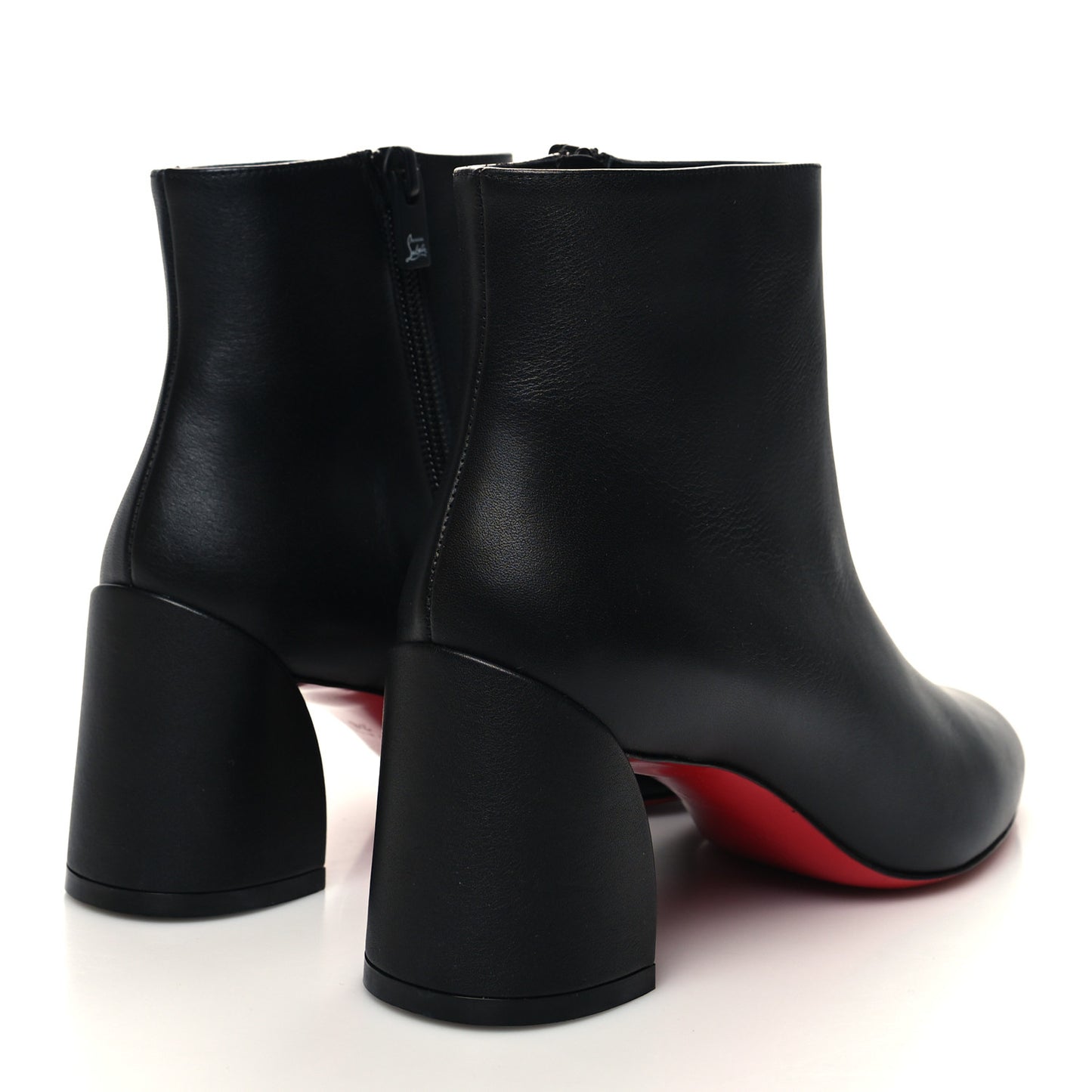 Calfskin Turela 55 Ankle Boots 36 Black
