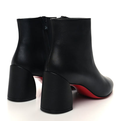 Christian Louboutin Calfskin Turela 55 Ankle Boots 36 Black 4 of 8