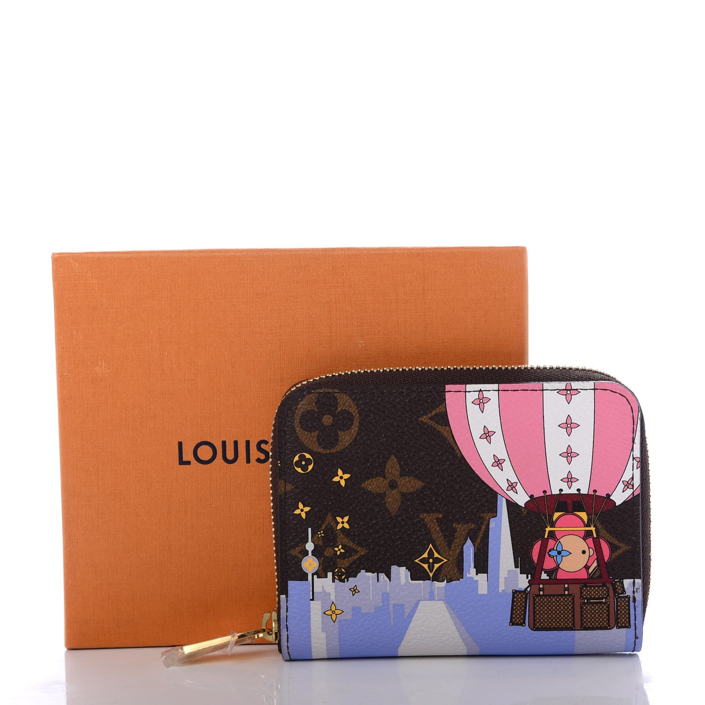 Monogram 2019 Christmas Animation Zippy Coin Purse